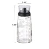 Leifheit Glass Salad Dressing Bottle 10 oz – Durable Eco-Friendly