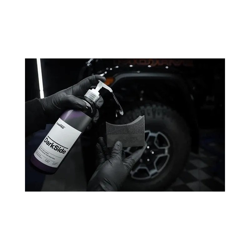 Darkside Alto Brillo Llanta Goma Larga Duracion 500 Ml Negro