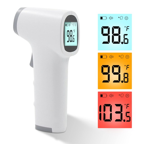 Contec TP500 Medical Infrared Thermometer Baby Thermometer Gun Body Forehead Ear Temperature Gun LCD,Digital Infrared Thermometer for Adults, Kids,Measurement time ≤ 1 Second,one-Year Warranty