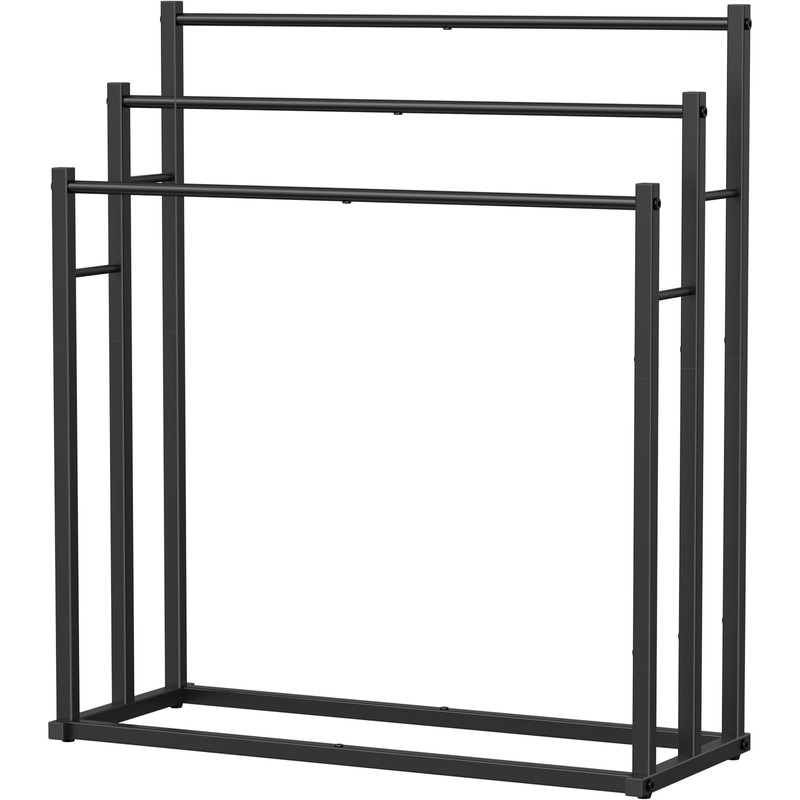 Honiter Towel Racks for Bathroom, 3 Tier Wide Towel Drying