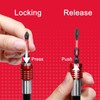 Geinxurn 3Pieces Impact Screwdriver Bit Holders Extra Long,6 inches Magnetic