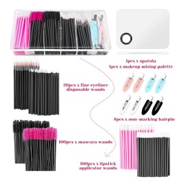 Kit Paleta De Maquillaje Profesional Con Espátula Y Cepillo