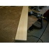 "Handmade" SOLID PINE 18 INCH WALL SHELF/ MANTEL WITH CROWN
