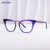 Zeelool Reader Blue Light Blocking Reading Glasses for Women Cat