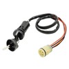 JUUDDENPARTS Ignition Key Switch, Motorcycle ATV Ignition Key Switch Assembly,
