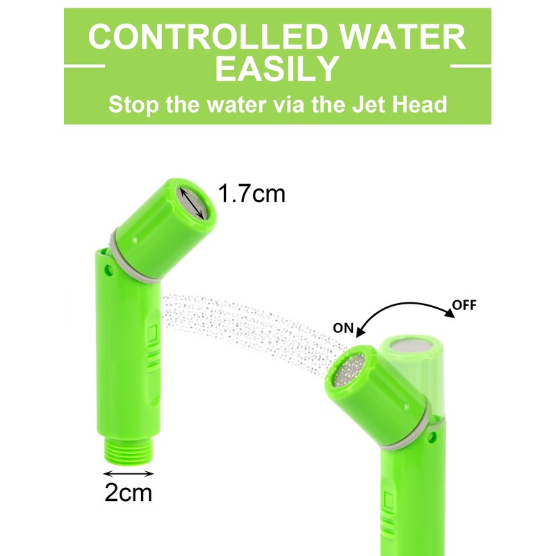 LIBERRWAY Camping Shower Head for Washing Bicycle Car Dog