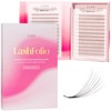 LLBA LashFolio Narrow Promade Fans | Handmade Volume Eyelashes |