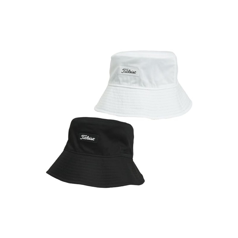 Titleist TH24FRCBN2-10ML Reversible Charleston Bucket, White x Black