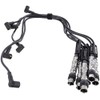 Bosch Cables para Bujías, Negro, 0986MG0305