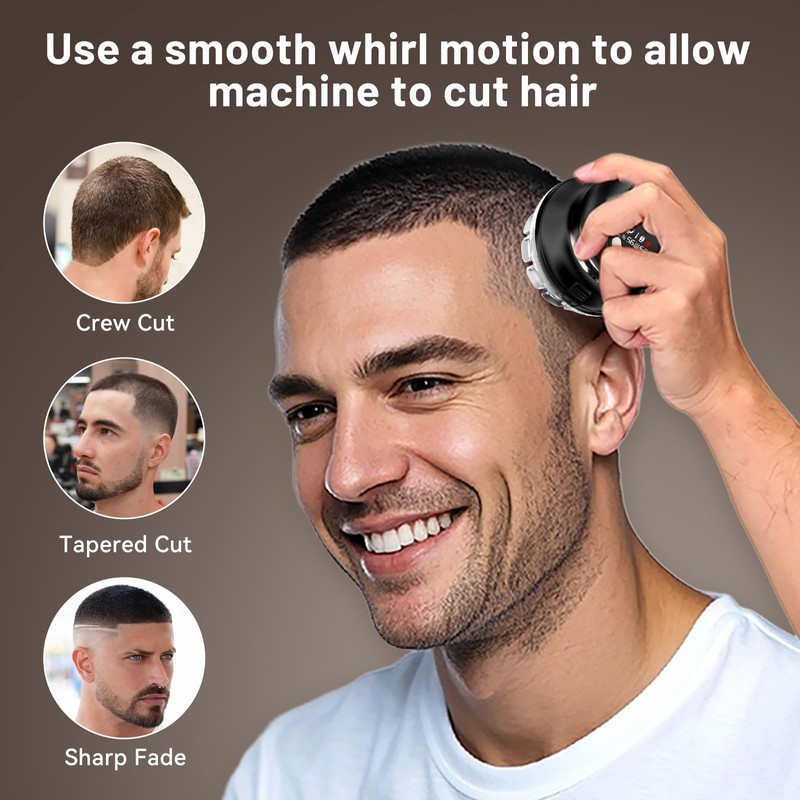 Moricsom Self Haircut Kit for Men with Trimmer - Electric