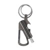 Match Bottle Opener Metal Keychain Multi Function Reusable Survival Lighter