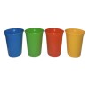 Tupperware Bell Tumbler Sippy Cups 6 oz Red Yellow Blue