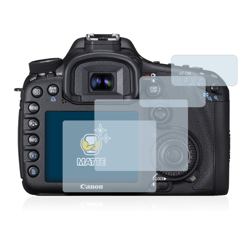 BROTECT Anti-Glare Screen Protector for Canon EOS 7D (Pack of