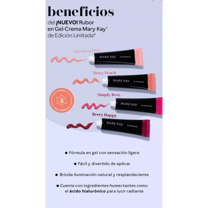 Mary Kay Rubor En Gel Crema Mary Kay