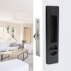 AcxdJnye 6.3” Privacy Pocket Door Lock Hardware with Key Double