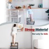 LIANTRAL 2 Step Stool for Adults Kids, Heavy Duty Wooden