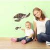 Create-A-Mural : Sea Turtle Wall Decal ~Realistic Undersea Animal for