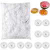 Ai-OUMLEEF 100pcs Shower Caps for Sourdough Bread, Bowl Covers, Covers