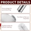 Potchen 4 Pcs Wine Aerator Shower Funnel with Mesh Sediment