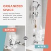 Zenna Home Caddy, Chrome Expandable Over-The-Shower