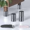 xuenair Bed Risers, 3 inch Bed Risers for Adjustable Base,4