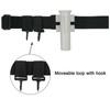Fishing Rod Belt with Movable Ring Adjustable Fishing Fighting Belt
