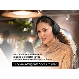 Sony WH-1000XM4 Audífonos inalámbricos con Noise Cancelling, Negro (Versión Nacional)