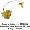 Gardena Hose Fitting 2-Piece