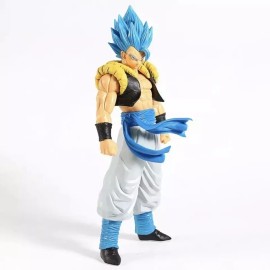 Unlicensed Reproduction Dragon Ball Super Saiyan God Blue Hair Gogeta PVC Action Figure