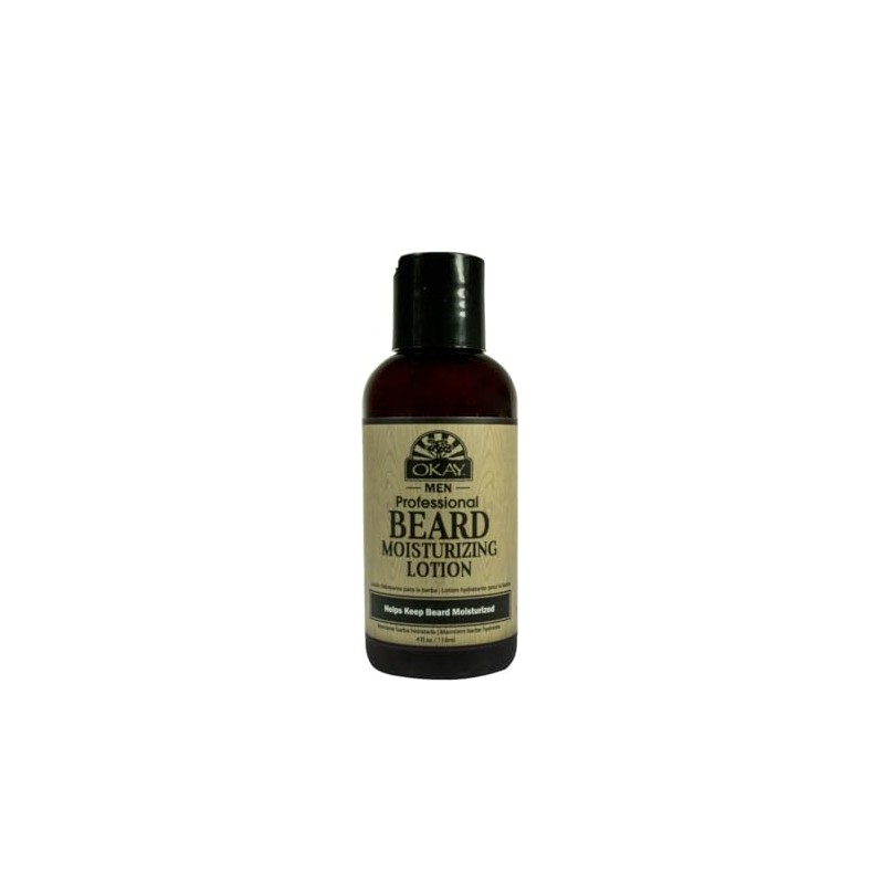 OKAY MEN BEARD MOISTURIZING LOTION 4oz / 118ml