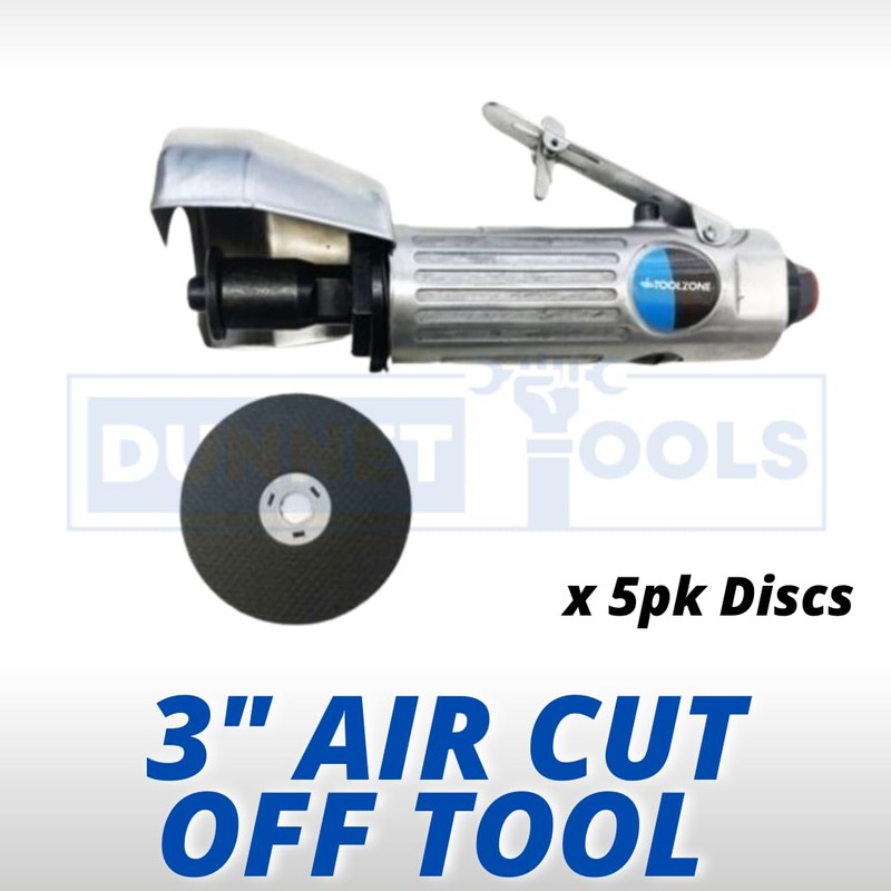 Dunnet Tools 3 Inch Air Cut Off Tool Air Grinder