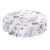 ANRO Tablecloth Oilcloth Tablecloth Oilcloth Tablecloth Easy Care Washable Lavender