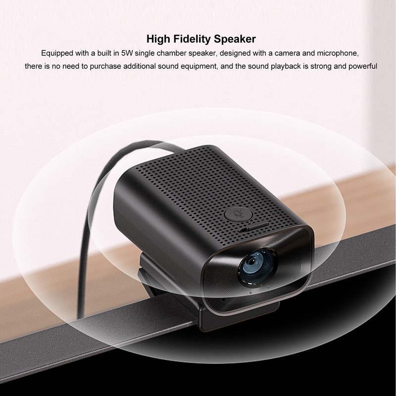 3 in 1 Webcam USB Camera Speaker Microphone Combo 1080P
