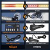 Nilight 144LED Traffic Advisor Strobe Light Bar with Controller Amber