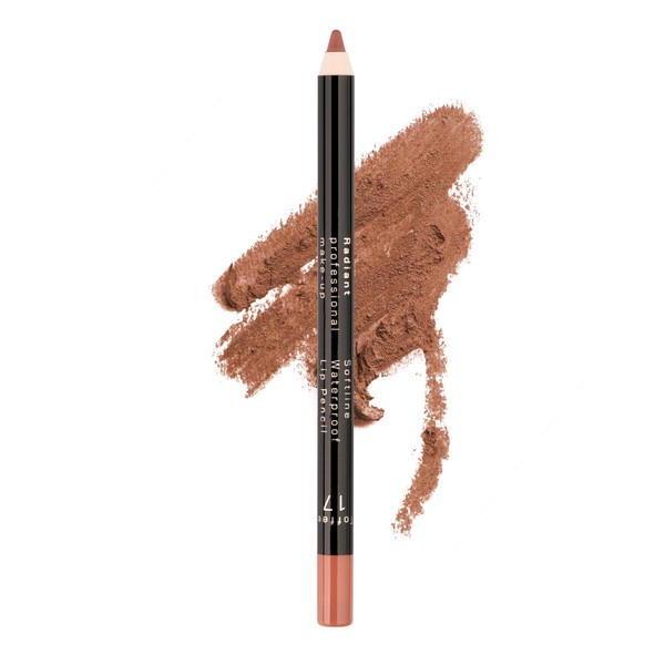 Radiant Professional Softline Waterproof Lip Pencil - Non-Transfer, Long Lasting,