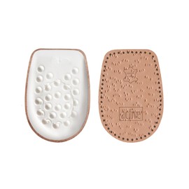 Active Team Topuk Dikeni Giderici, Topuk Koruyucu Yumuşak Topukluk, 1 Cm Boy Uzatıcı Deri Topuk Destekleyici (35-37)