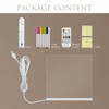 Laysinly Acrylic Message Dry-erase Board Light Up Stand, 20 x
