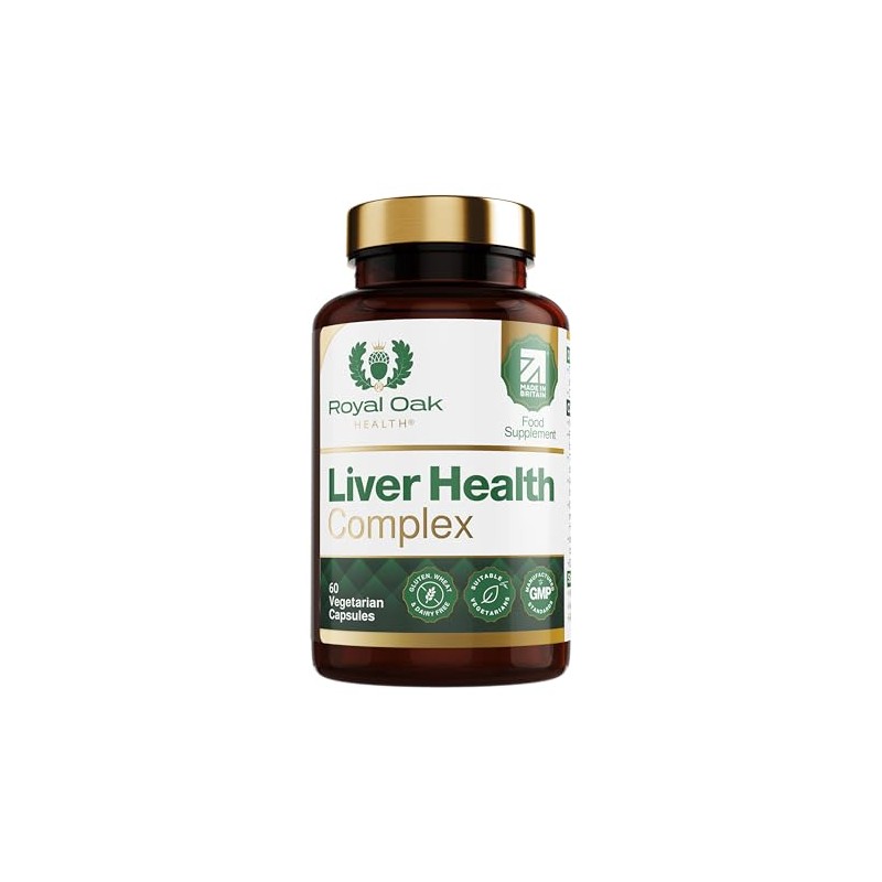 Royal Oak Health Liver Health Complex - 60 Vegan Capsules,