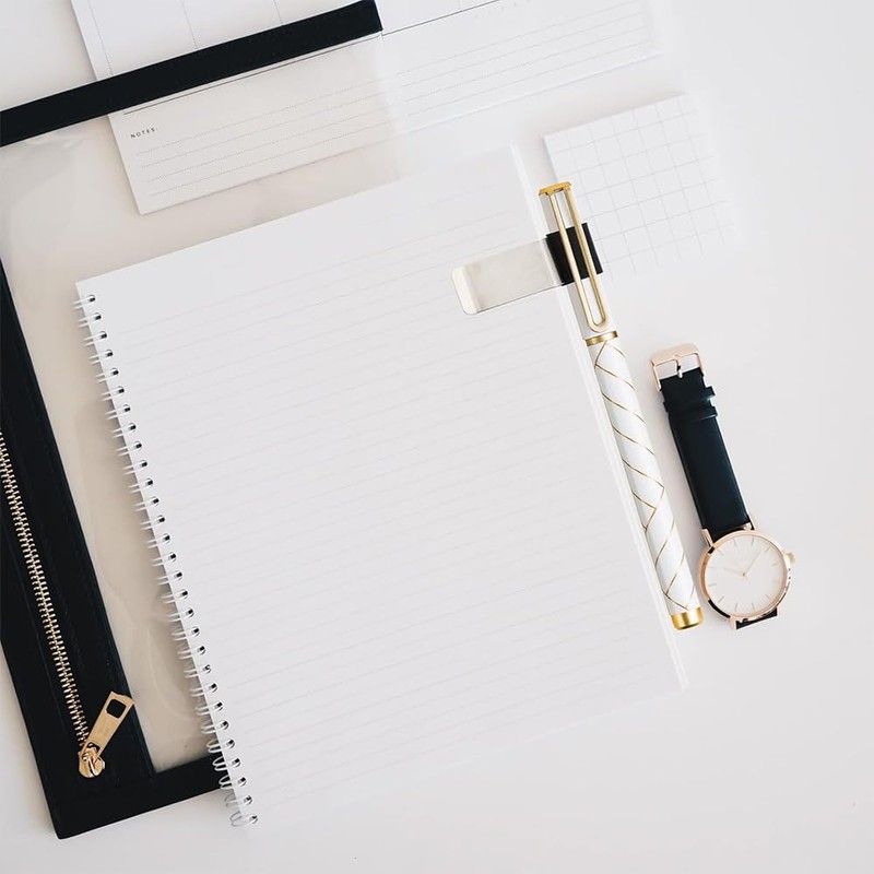 Pen Holder for Notebook, Pen Clip, Leather Pen Holder, Pen