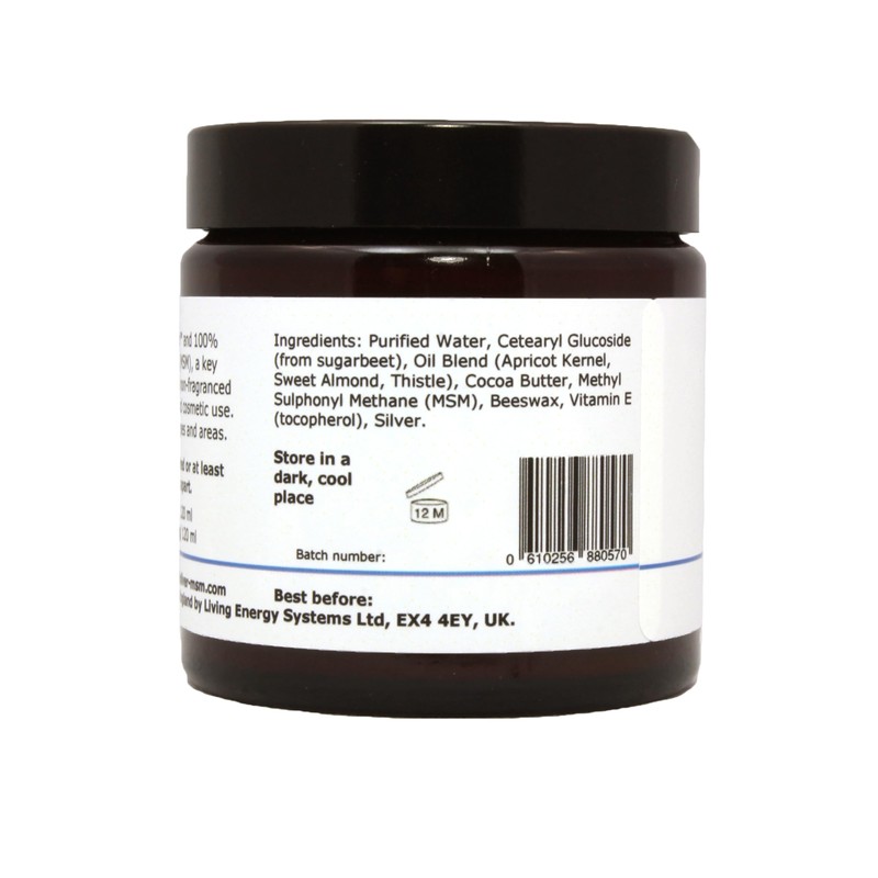 Silber-MSM Crème 120 ml