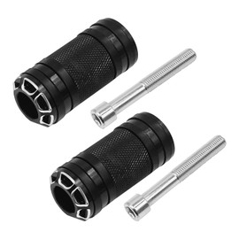 JUUDDENPARTS 2Pcs Motorcycle Shifter Peg Gear Shift Lever, CNC Billet Foot Pegs, Replacement for Harley Davidson Touring Softail Dyna Sportster Street Glide Road