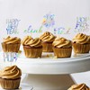 Keaziu 24 Pcs Happy New Year Cupcake Toppers Welcome 2024
