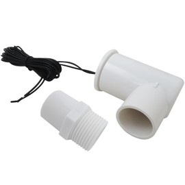 Suifaqi Upgraded SS2 AC Float Switch HVAC 3/4 Inch Condensate Overflow Shut Off Sensor L Shape Safe-T-Switch