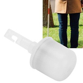 Punta de bastón para caminar ciego, punta de bastón rodante práctica para la calle para exteriores