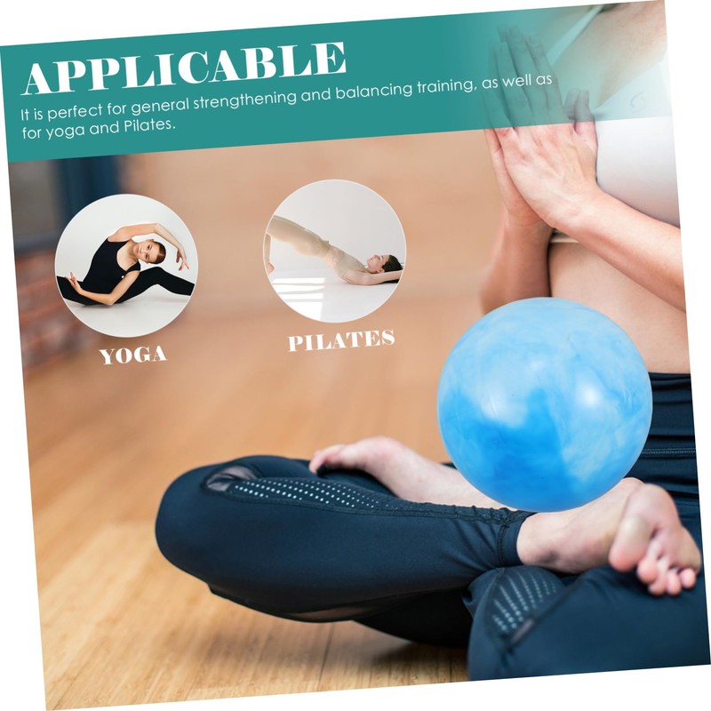 WHAMVOX Small Burst Yoga Ball for Home Gym Office Workouts