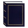Pioneer Photo Albums A4-100 Navy Blue Photo Album, 100 Pockets