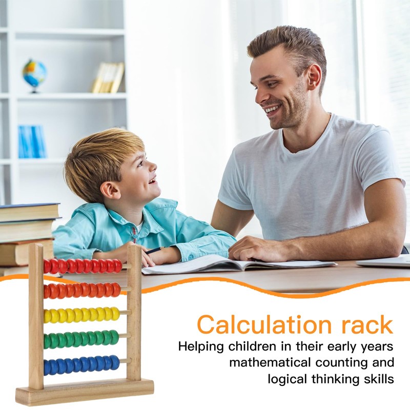 Cisixin Abacus Rule Slider Primary School Rule Slider, Abacus Calculator
