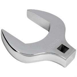URREA 3/8" Drive Crowfoot Wrench - 11/16" Open End Socket Wrench with Drop Forged Construction & Nickel-Chrome Finish - 4922
