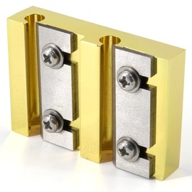 Domofa Violin Peg Reels Shaver Violin Making Tools Luthier Tools for 3/4-4/4 Size Violin (Gold)