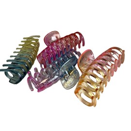 MaryLavender Hair Clip Big Hair Claw Clips for Women and Girls, Non-Slip Strong Hold Tortoise Banana Hair Jaw Clips for Thick Hair 4 pcs